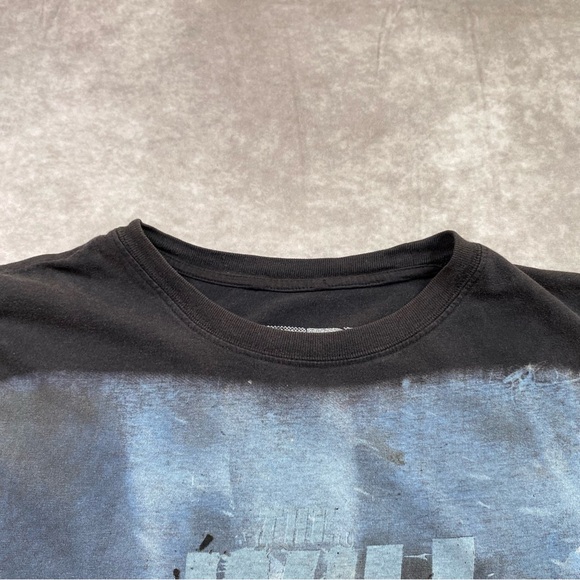 Batman Dark Knight Rises Promo T-Shirt Adult L Black DC Comics Y2K Retro Movie - Picture 5 of 12